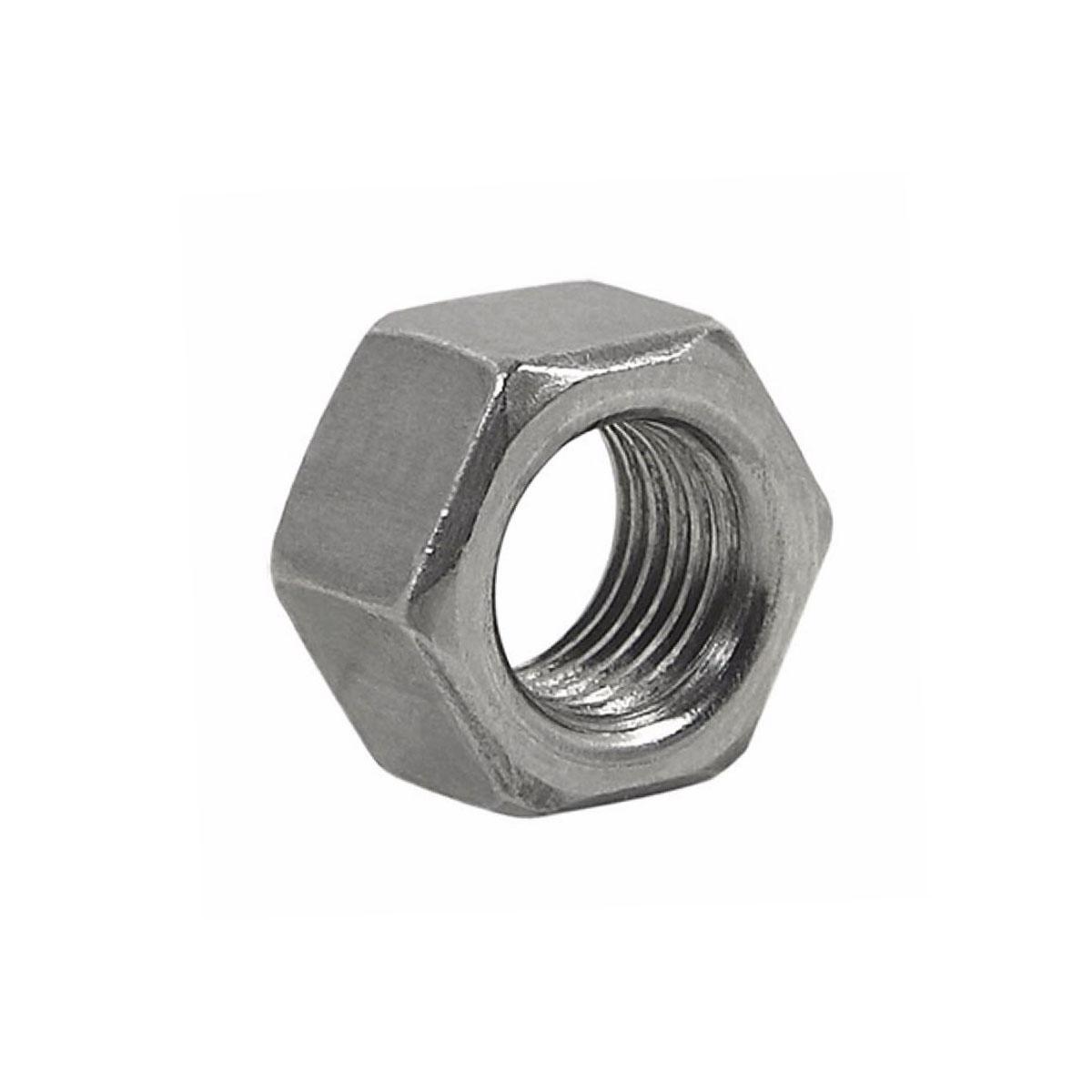 Porca 1/4 Zincada Para Apoio de Pé de Cadeira de Rodas